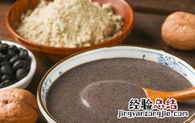 芝麻核桃粉怎么做 核桃粉怎么做
