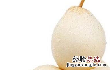 水晶梨的功效与作用 冰糖水晶梨的功效与作用