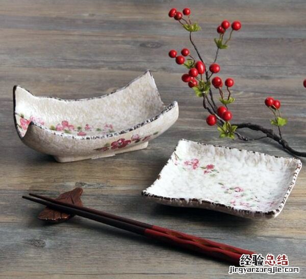 日式和风碎花盘