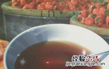 柿子醋怎么吃 柿子醋怎么吃为最佳柿子醋要用太阳晒吗