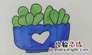 多肉怎么画 多肉怎么画简单好看