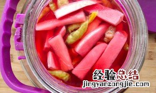 醋泡红心萝卜的功效与作用 白醋泡红心萝卜怎么做