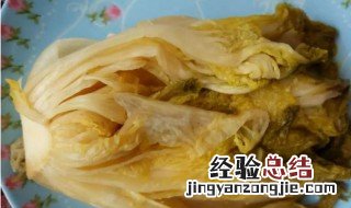 白菜的正确腌制方法和配料 白菜的正确腌制方法