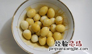 六月鲜鹌鹑蛋怎么做
