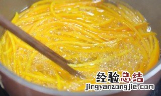 糖渍橙皮怎么做 自制糖渍橙皮