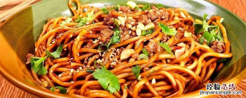 热干面做法 热干面的做法及配料教程视频