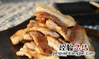 香煎五花肉 香煎五花肉老爹大排档