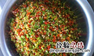 辣椒酱的腌制方法和配料 辣椒酱的腌制方法