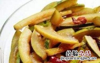 干丝瓜皮有什么作用 西瓜皮干的功效与作用