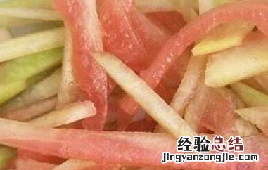 西瓜皮怎么腌制咸菜 西瓜皮腌咸菜的流程