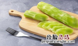 凉拌莴笋丝怎么做好吃又简单 凉拌莴笋丝怎么做好吃