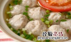 猪肉丸子做法 猪肉丸制作步骤