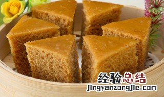 烤制红糖糕步骤 烤制红糖糕的方法