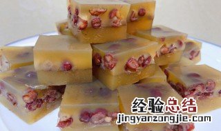 红豆马蹄糕步骤 红豆马蹄糕的做法