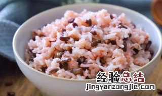 红豆米饭的做法 电饭煲 红豆米饭的做法