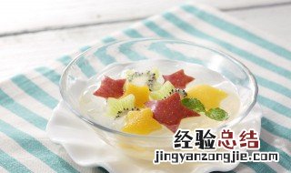水果果冻简单做法 水果果冻的做法大全