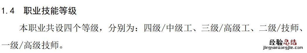 西安公共营养师职业等级划分标准表 西安公共营养师职业等级划分标准
