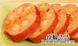 桂花糖藕怎么做 桂花焐熟藕怎么做