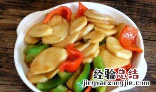 蚝油口蘑茭白的做法 蚝油口蘑茭白的做法视频