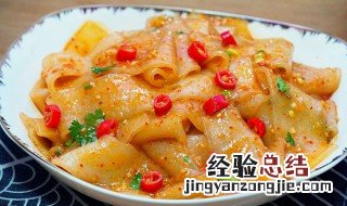 芝麻酱拌宽面 芝麻酱拌宽粉窍门