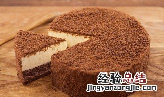 巧克力芝士蛋糕的做法和配方视频 巧克力芝士蛋糕的做法