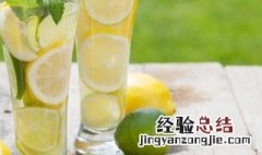 柠檬水的营养价值 柠檬水的营养价值及功效