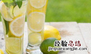 柠檬水的营养价值 柠檬水的营养价值及功效