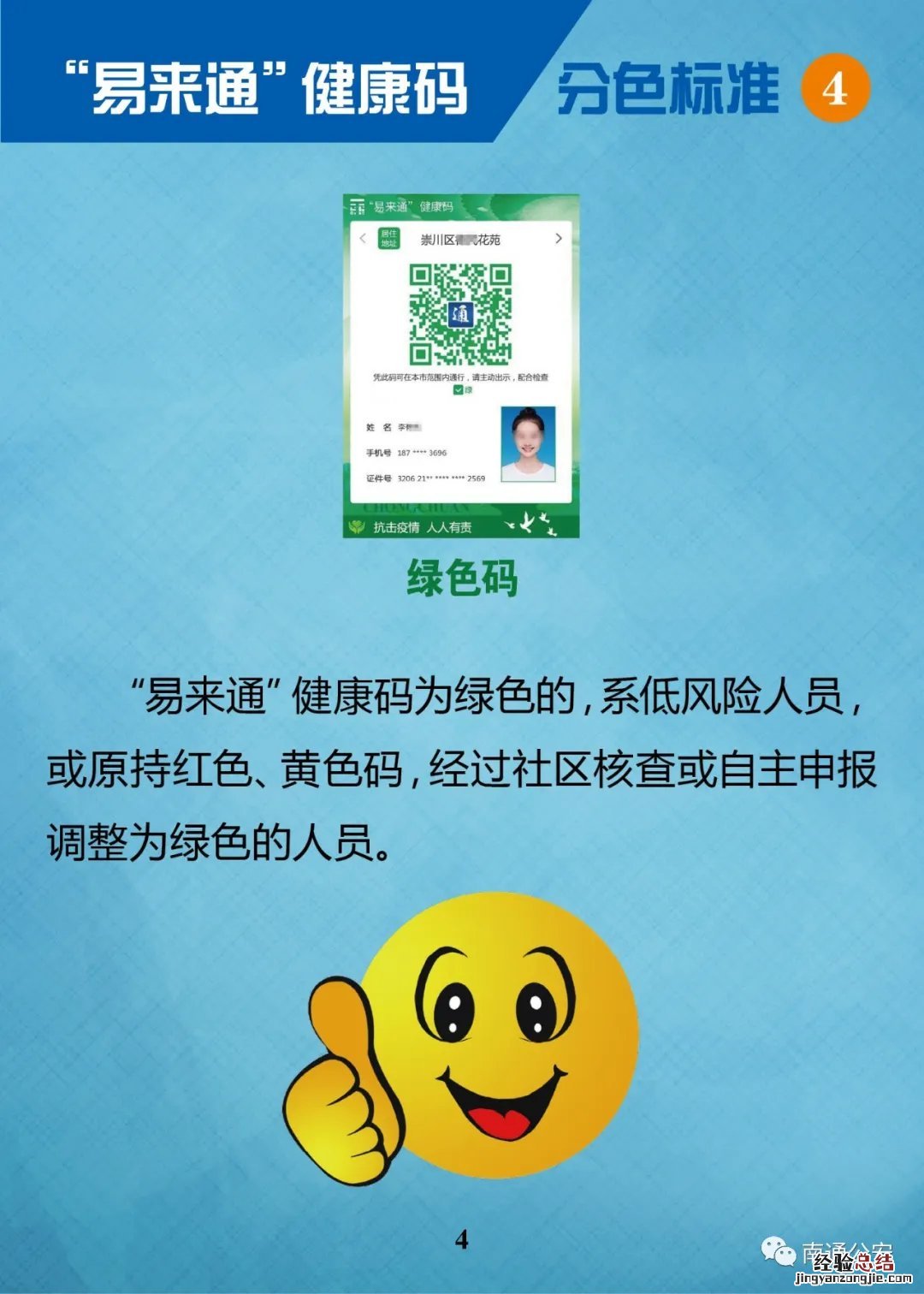 南通易来通健康码颜色区分标准是怎么样的?
