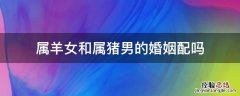 属羊女和属猪男的婚姻配吗 属羊女和属猪男相配婚姻如何