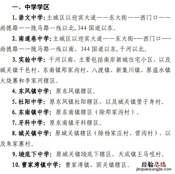 陇县幼儿园学区划分 宝鸡陇县学区划分方案公布