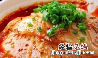 正宗凉拌白肉的做法 凉拌白肉家常做法