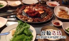 韩国烤肉 韩国烤肉食材
