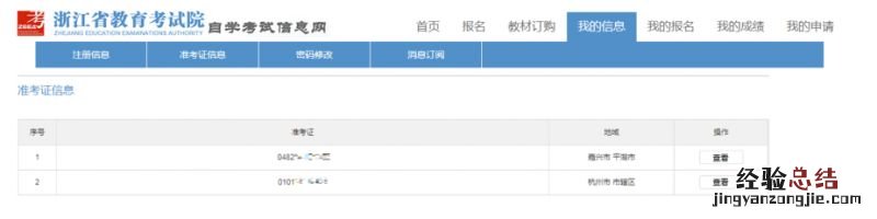 2023年4月浙江省高等教育自学考试续考生报名指南