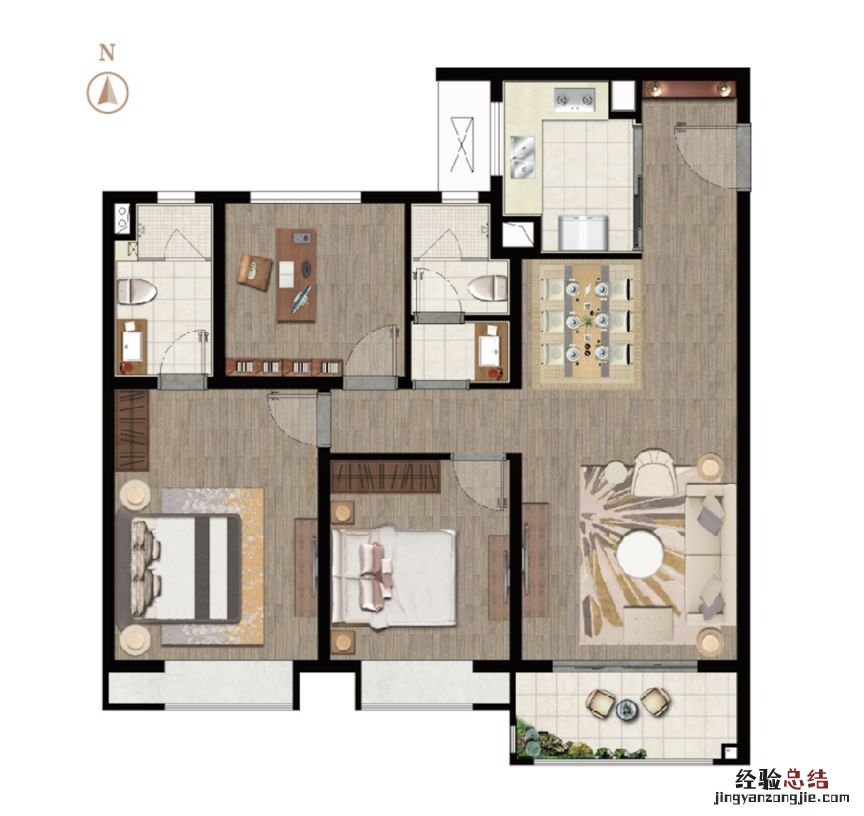 电建地产洺悦华府户型图 电建洺悦华府怎么样能买吗