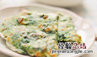 荠菜蛋饼怎么做 荠菜鸡蛋菜饼的做法