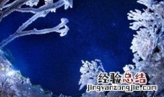 什么季节下雪花 什么季节可以下雪