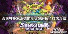 忍者神龟施莱德的复仇翅膀疯子怎么打
