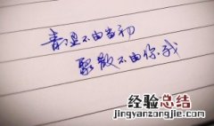 表白情话一段话 表白情话