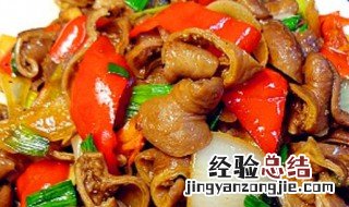香菜爆肥肠做法窍门视频 香菜爆肥肠做法窍门
