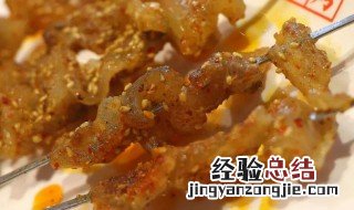 牛筋烧烤的腌制方法和配料 牛筋烧烤的腌制方法