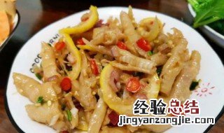潮汕凉拌柠檬鸡爪的正宗做法 鸡爪子凉拌怎么做柠檬