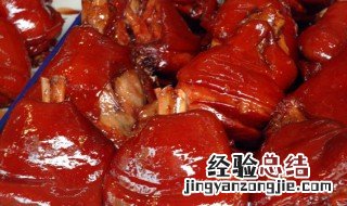 湖南正宗香辣猪脚做法 湖南麻辣凉拌猪脚的正宗做法