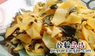雪里蕻拌豆腐 雪里蕻拌土豆怎么做