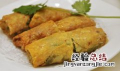 酥炸猪肉韭黄卷怎么做 猪肉卷煎的做法