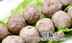 手工牛肉丸的制作方法与配料 牛肉丸的制作方法与配料
