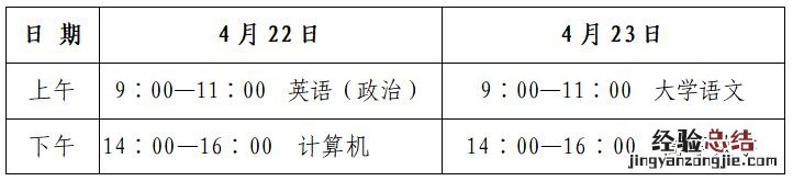 青岛专升本考试时间安排 2023年青岛市专科升本科招生考试时间