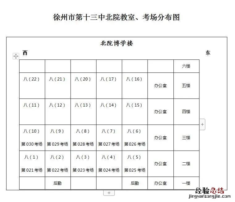 徐州2023年4月自学考试考点地址及考场平面图