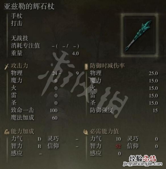 艾尔登法环亚兹勒的辉石杖在哪拿