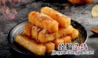 红糖糍粑的做法 油炸红糖糍粑的做法