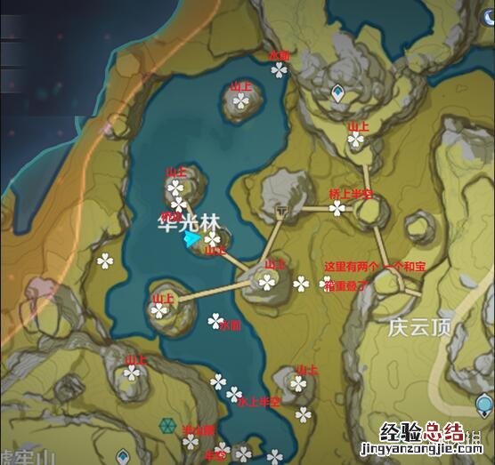 原神蒙德的玄月宝箱位置图 原神蒙德玄月宝箱位置分布地图